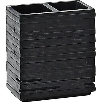 Gedy QUADROTTO držiak kefiek na postavenie čierna QU9814