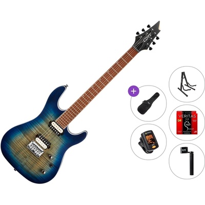 Cort KX300 Standard SET Open Pore Cobalt Burst Електрическа китара