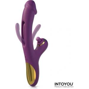 INTOYOU Мултифункционален рабит вибратор с 3 мотора Siter