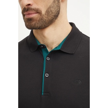 The North Face Памучна тениска с яка The North Face Premium Slim (NF0A8C1NJK31)