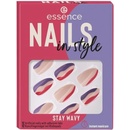 Essence Nails In Style umělé nehty 13 Stay Wavy 12 ks