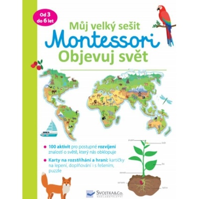 Můj velký sešit Montessori Objevuj svět - Brendon Burchard