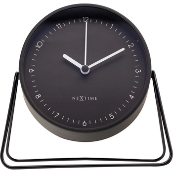NeXtime Настолен часовник Berlin Table черен (5240ZW)