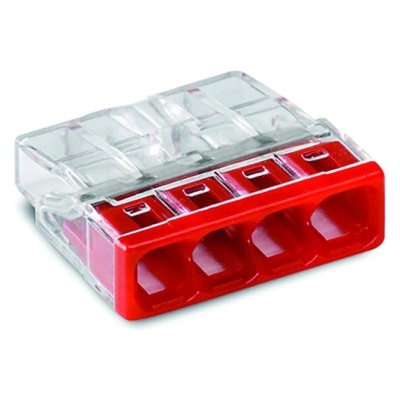 ELMARK Wago 2273 КЛЕМА ЗА 4 ТВЪРДИ ПРОВОДНИКА 0, 5-2, 5 mm2 (2273204)