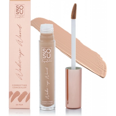 SOSU by Suzanne Jackson Wake-Up Wand Tekutý krycí korektor 03 Fair 4 ml – Sleviste.cz