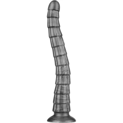 Lovetoy Вибриращо дълго релефно дилдо Vibrax Slider 35 см