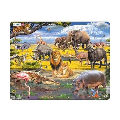 Larsen - Пъзел: Детски - "Савана" - 43 части, голям