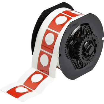 Brady B30EP-167-593-RD / 118052, Raised Profile Labels, 38.10 mm x 30.48 mm (118052)