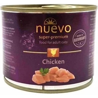 nuevo Chicken Adult - консерва за котки с пиле 200 г