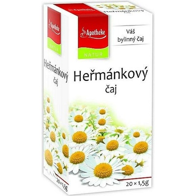 Apotheke NATUR APO Heřmánkový čaj 20 x 1,5 g