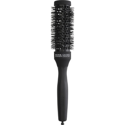Olivia Garden CLUB The Glow Blowout Ceramic Round Brush Black S Четка за коса дамски