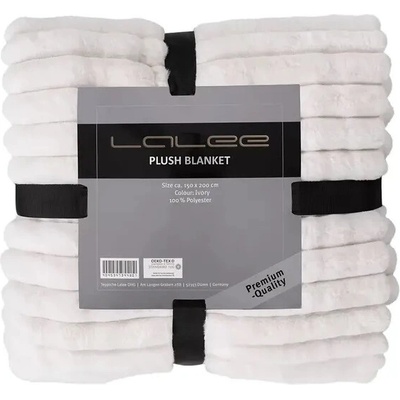 German Deka Lalee Plush 100% polyester slonovinová kosť 200 x 150