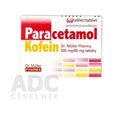 Paracetamol Kofein 500 mg/65 mg 30 tabliet