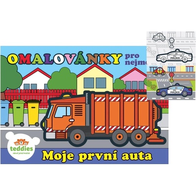 Omalovánky pro nejmenší Moje první auta