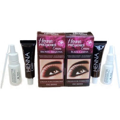 Verona Henna Proseries farba na obočie a riasy Black 30 ml