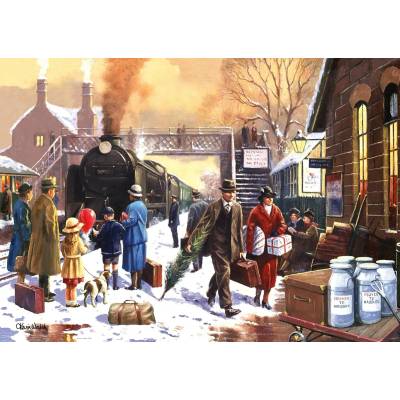 Ravensburger - Puzzle Last Train Home - 1 000 piese