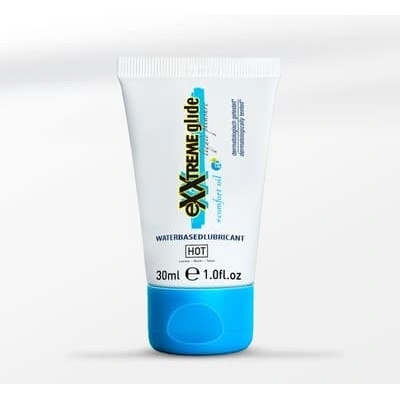 Hot eXXtreme Glide lubrikant na vodnej báze + komfortný olej a+ 30ml