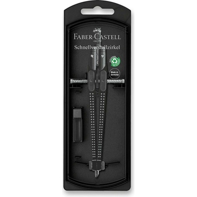 Faber-Castell Grip Quick-Set 2001 744340 kružítko černé