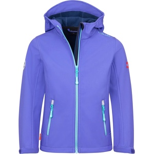 TROLLKIDS Детско софтшел яке Trollkids Girl's Trollfjord Jacket Softshell jacket - Wisteria Purple - размер 122 (EU) (703-2073-2015)