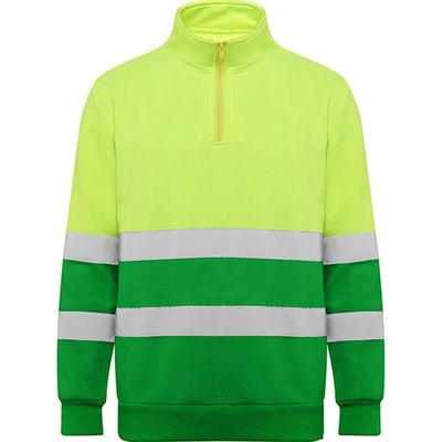 Roly Spica reflexná mikina HV9314 Garden Green