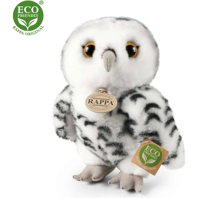 Плюшена играчка Бял бухал, 25 см (8590687198937)