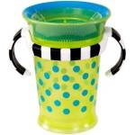Sassy Неразливаща чаша за лесен преход Sassy, 207 ml, зелена (30033)
