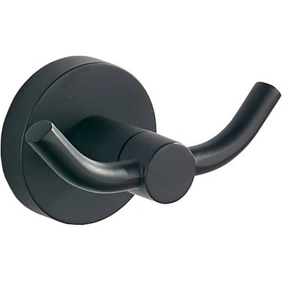 Mexen Remo двоен закачалка за хавлиени кърпи, черен- 70507352-70 (70507352-70)