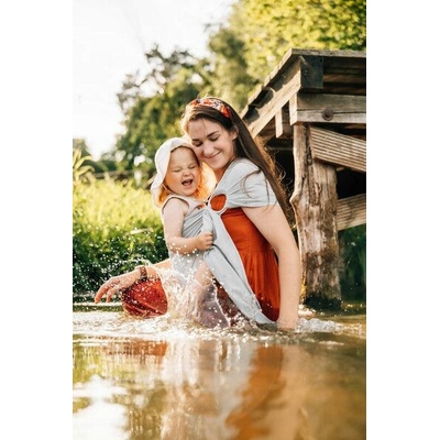 Lenny Lamb Water ring sling šedá MESH – Sleviste.cz