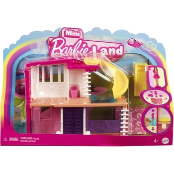 Mattel Игрален комплект Barbie Mini BarbieLand - Къща на Барби с изненади, асортимент (HYF44)