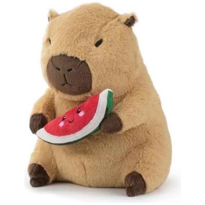Barrado Kawaii Капибара с диня плюшена играчка 22 см
