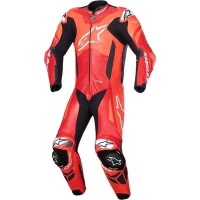 Jednodílná kombinéza Alpinestars GP PLUS V4 SPRINT TECH-AIR červená