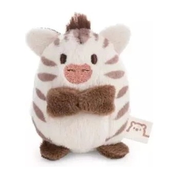 NICI MyMochi: Мини плюшена фигурка на зебрата Stripey - 5 см
