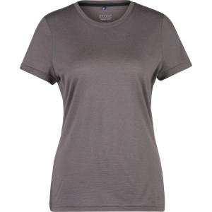 Stoic Дамско мериносово термобельо Stoic Women's Merino180 BengtSt. T-Shirt slim Merino shirt - Dark Purple - размер 3XL (916-3090-0717)