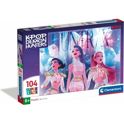 Clementoni K-pop Lovkyně démonů Huntrix 104 dílků