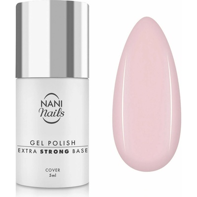 NANI gél lak Extra Strong Base Cover Milky Pink 5 ml