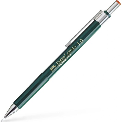 Faber-Castell Автоматичен молив TK-Fine, 1 mm, зелен (1015140117)