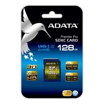 ADATA SDXC Premier Pro 128GB C10/U1 (ASDX128GUI1CL10-R)