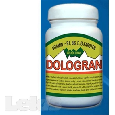 Dologran Vitamín B1 B6 E Beta-karoten 90 g