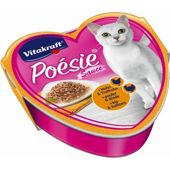 Vitakraft Poésie kura a morka v omáčke 85 g