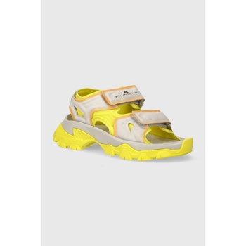 adidas by Stella McCartney Hika dámske sandále na platforme, IF1534 žltá