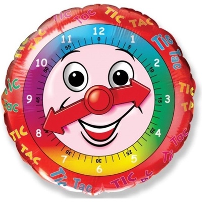 Balón fóliový 45 cm Hodiny