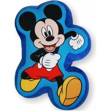 Setino Tvarovaný 3D vankúš Mickey Mouse Disney 37x24