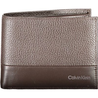 Calvin Klein kvalitná pánska peňaženka hnědá