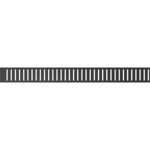 Alcadrain - Решетка за линейна душ-канавка 105 см, матово черна PURE-1050BLACK (PURE-1050BLACK)