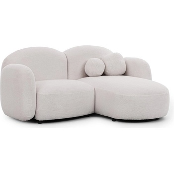 ROPEZ Кремав ъглов диван от букле (десен ъгъл) Orbit - Ropez (Orbit A+1,5+OT+A Quelle 01 Standard)