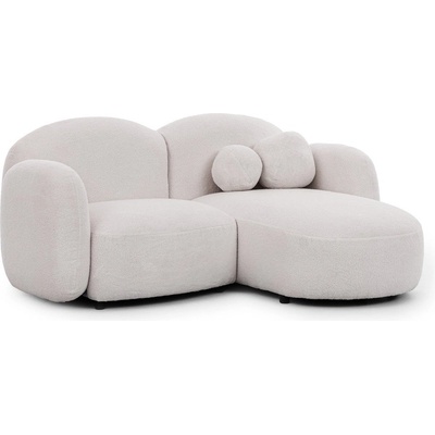 ROPEZ Кремав ъглов диван от букле (десен ъгъл) Orbit - Ropez (Orbit A+1,5+OT+A Quelle 01 Standard)