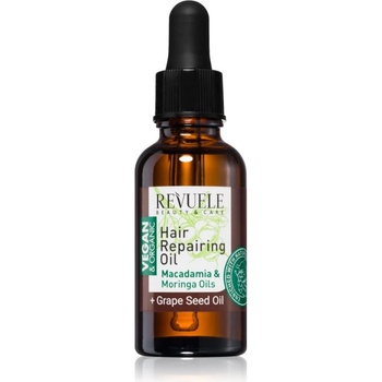 Revuele Vegan & Organic Hair Repairing Oil подхранващо масло за укрепване на косата 30ml