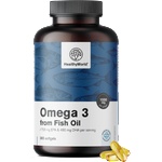 HealthyWorld Омега-3 1000 mg - от рибено масло - 365 Софтгели
