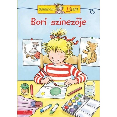 Bori színezője Barátnőm, Bori foglalkoztató