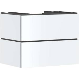 Hansgrohe Xilesa E - Шкаф за мивка, 62x78x55 см, 2 чекмеджета, матово бяло 54299700 (54299700)